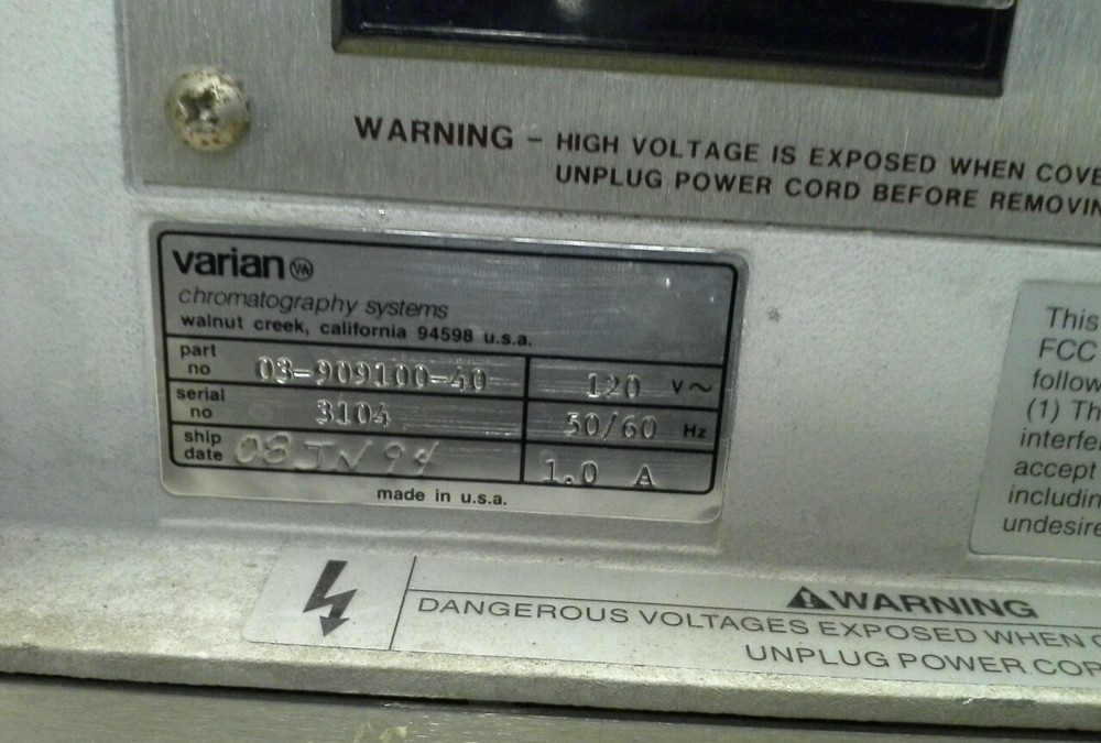 Varian 9100 autosampler