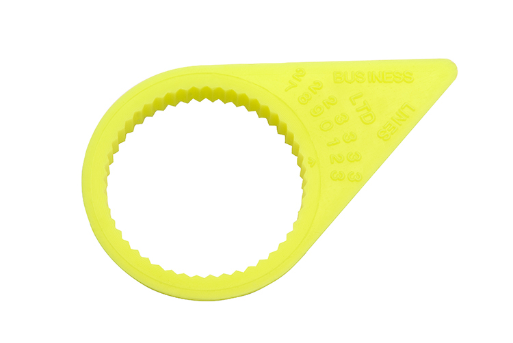 19mm X 10 CHECKPOINT WHEEL NUT INDICATOR / POINTER YELLOW.