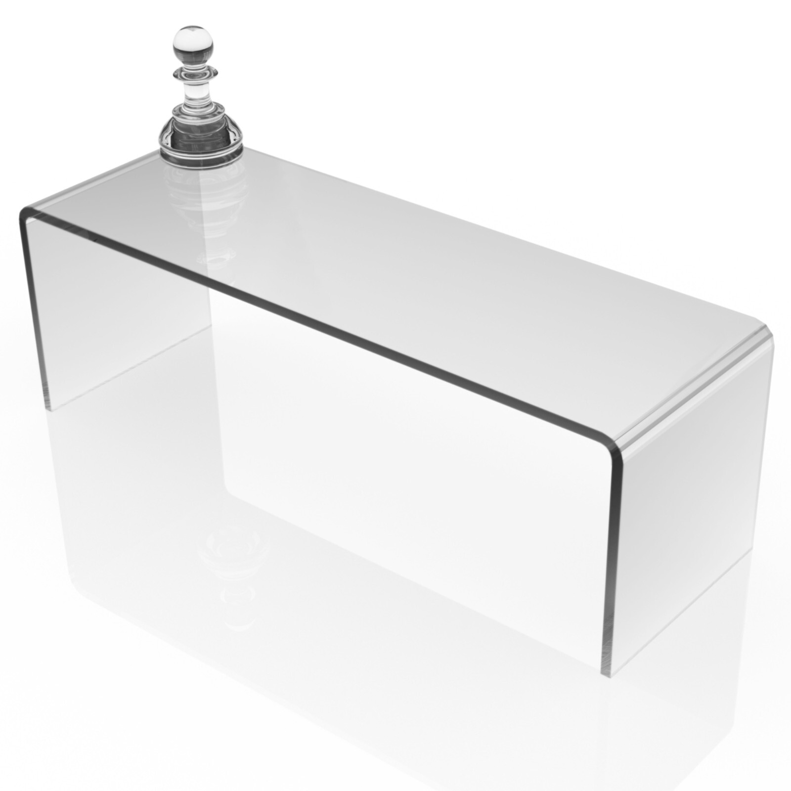 Acrylic Display Shelves Risers Plinths Stands for Collectables Items-Hoverstand