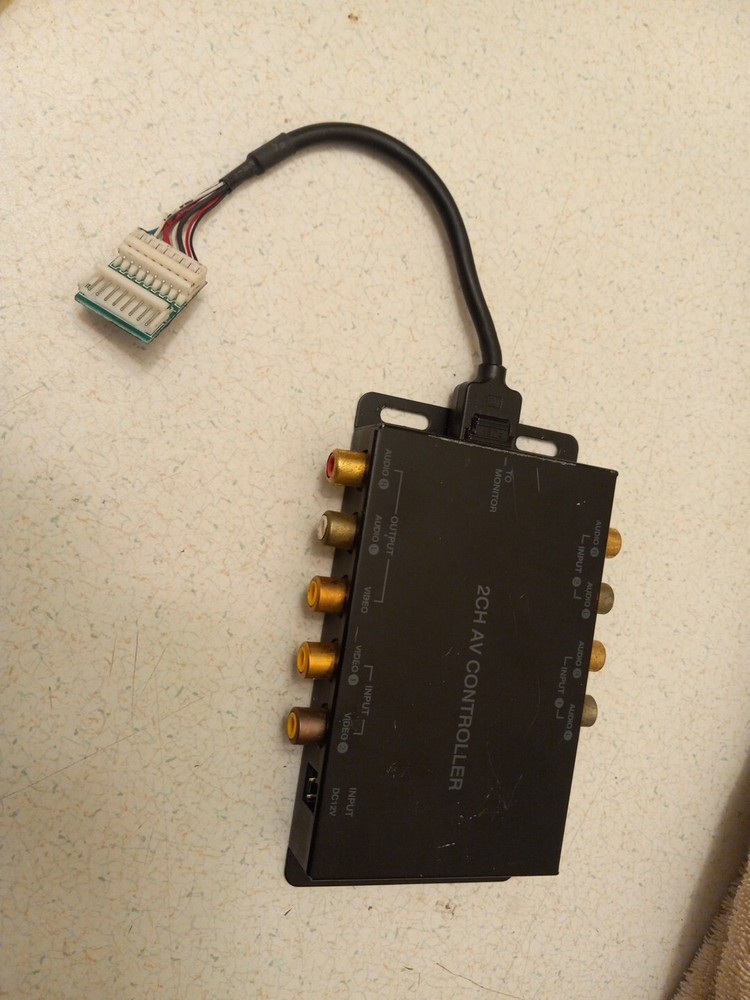 Car Audio Video 2CH AV Controller 2 Channel WORKS