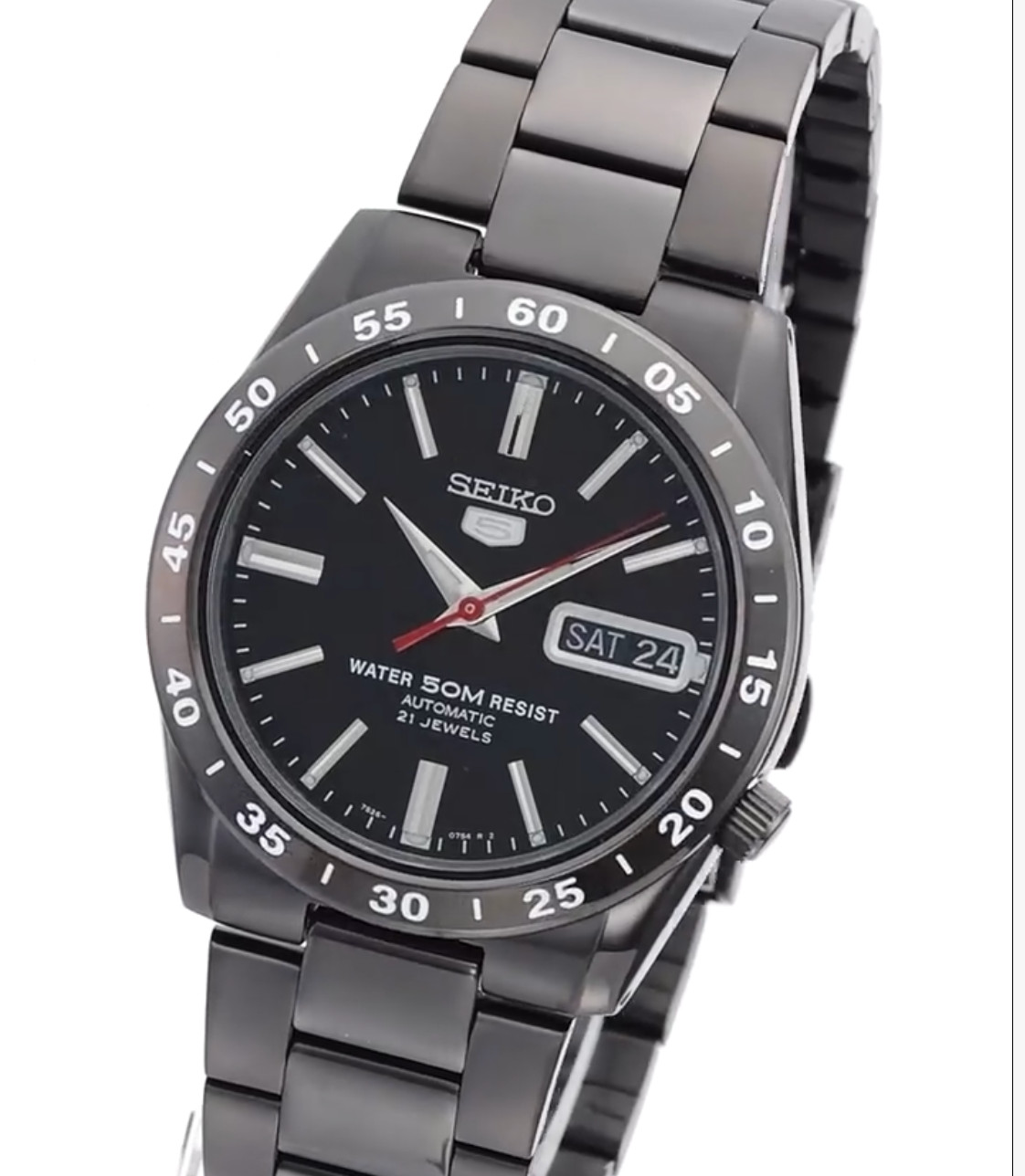 Seiko 5 Automatic SNKE03K1(SNKE03KC) Black Dial 21 Jewels Men's Watch from Japan