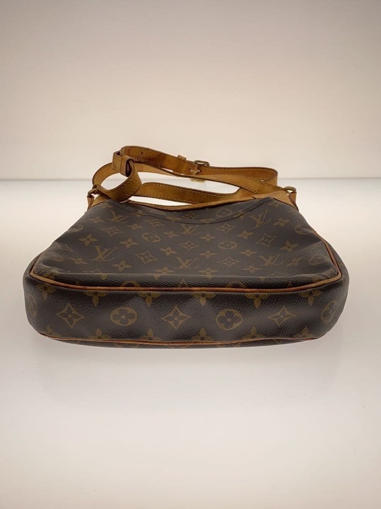 LOUIS VUITTON Shoulder Bag Odeon PM Monogram Canvas PVC BRW Total Pattern Used