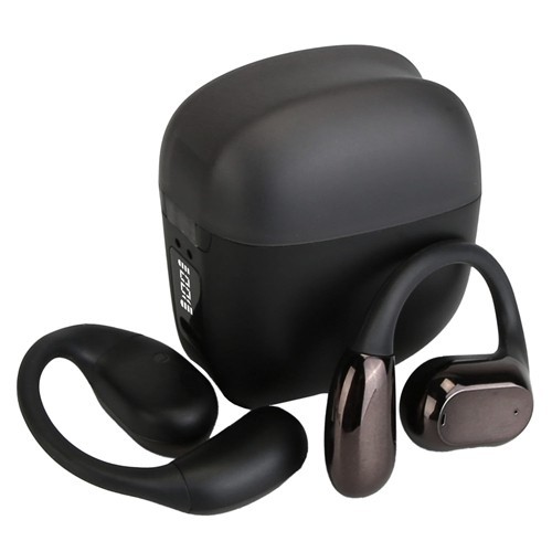 Wireless V5.4 Open Ear Earbuds with Earhook LED Display Charging Case Waterproof