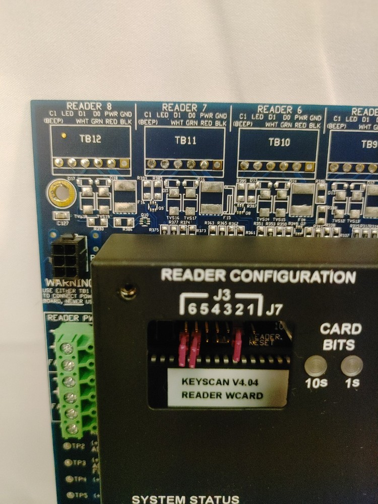 Keyscan CA4500B 4-Door Access Control Unit Board