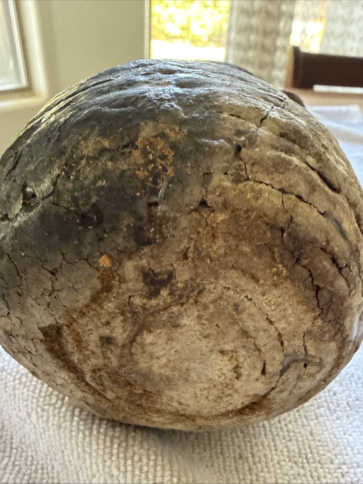 Pre- Historic Anasazi Corrugated Pottery Vessel