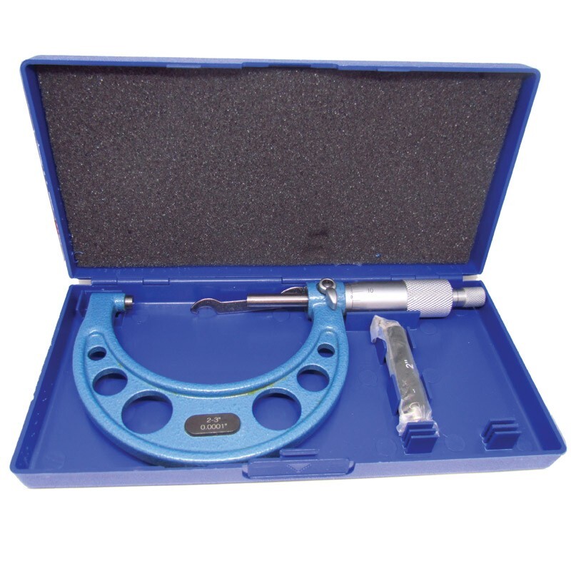 2 - 3" Outside Micrometer - Blue