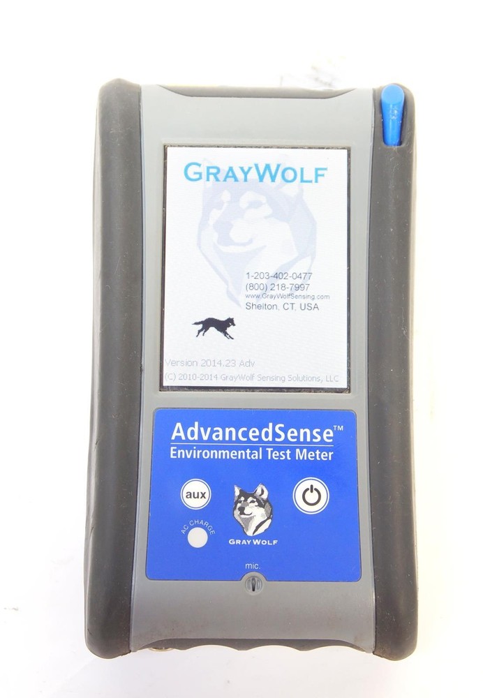 Gray Wolf Advanced Sense Environmental Test Meter No Probes