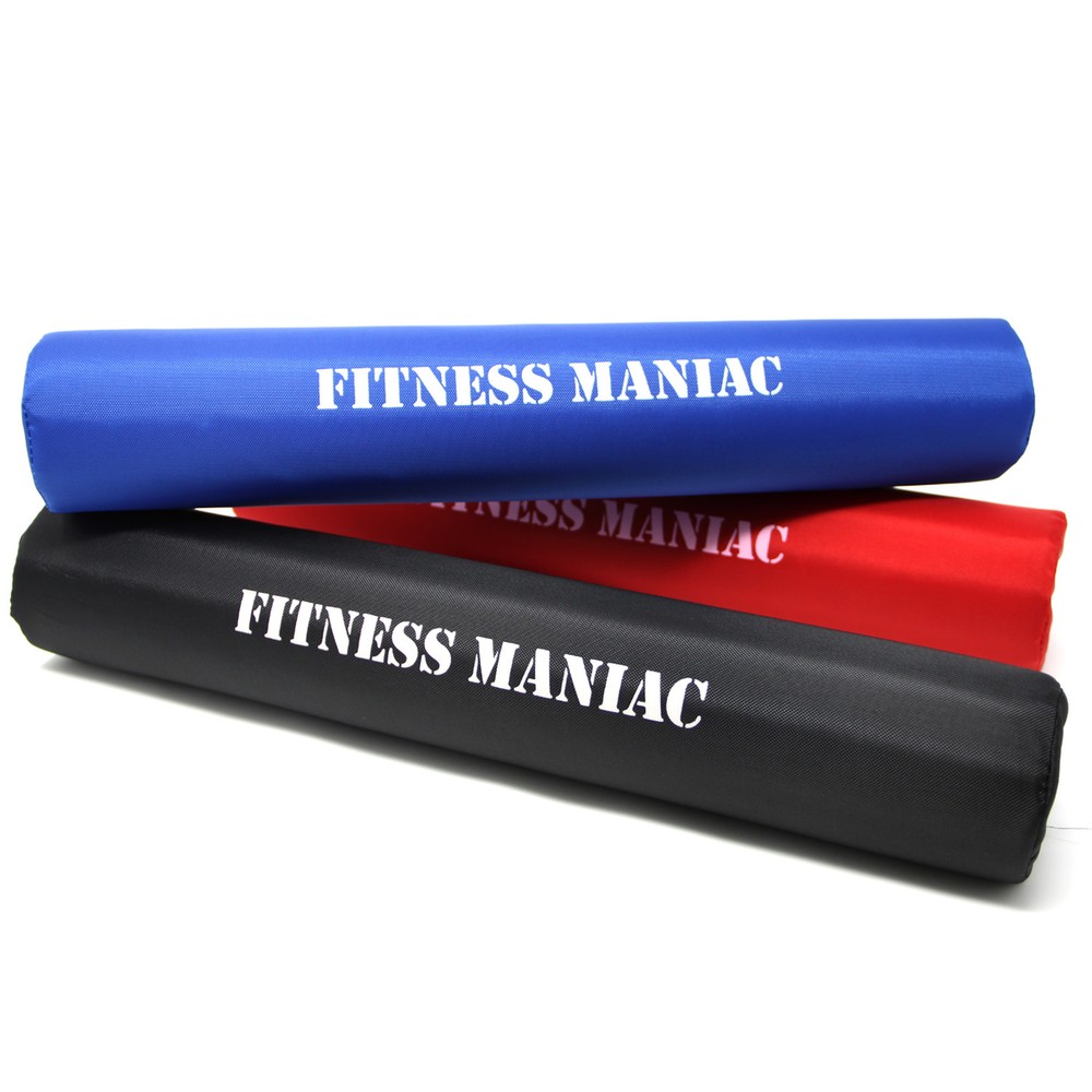 Barbell Squat Pad Lunges Hip Thrusts Neck Shoulder Protective Support Black Red