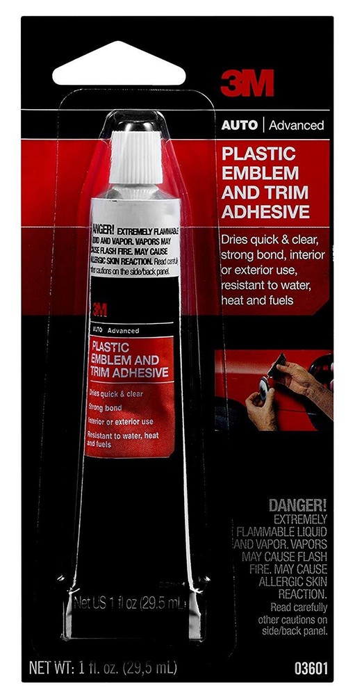 3M 3601 Plastic Emblem and Trim Adhesive