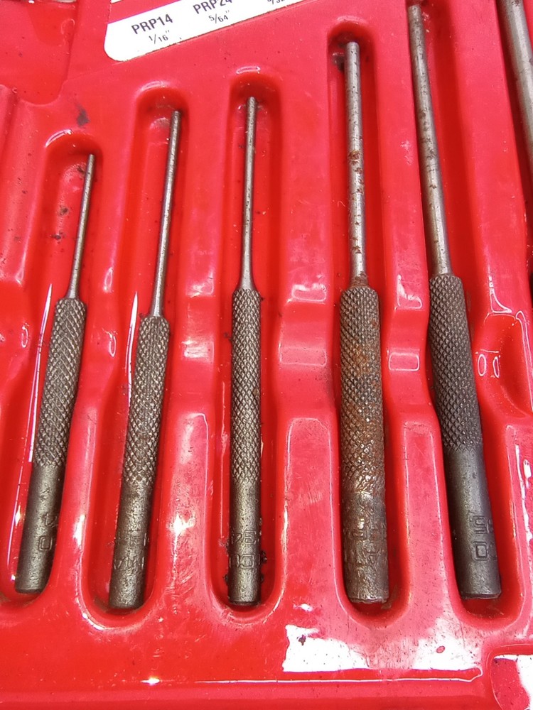 Matco Tools SPRP9T 9pc Roll Pin Punch Set