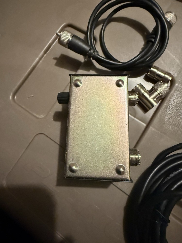 Astatic PDC7 Compact 3 Function SWR Meter An Antenna Cable