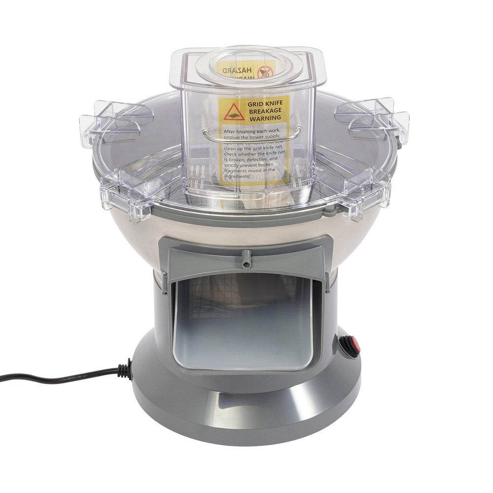 4-In-1 Electric Vegetable Dice Chopper Multifunctional Fruit Slice Processor