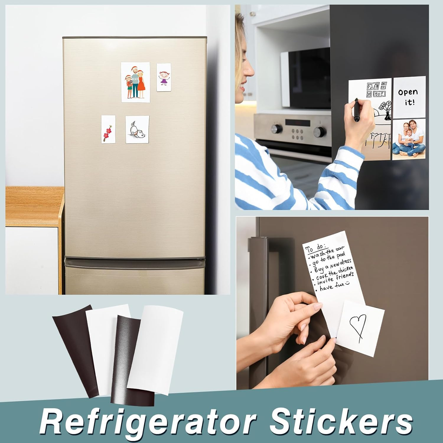 24 Inch X 10 Feet, 25 Mil Blank White Surface Magnet Sheets Magnetic Roll Printa