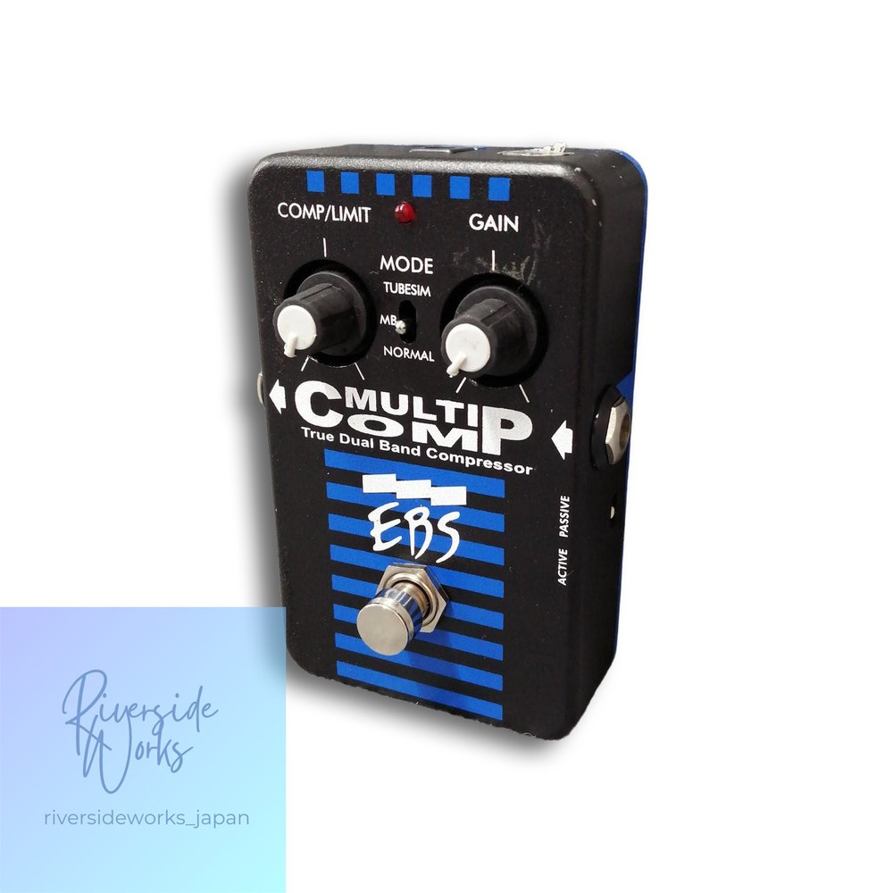 EBS Multicomp Compressor Effects Pedal for Bass