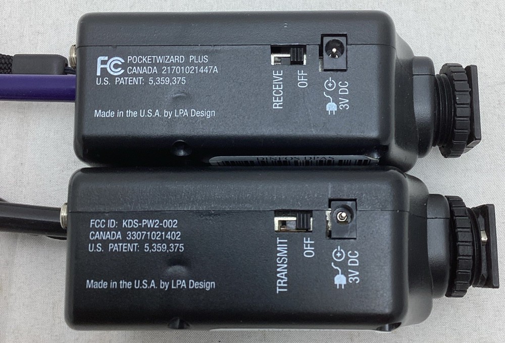 PocketWizard Plus Digital Transmitter And Receiver Set
