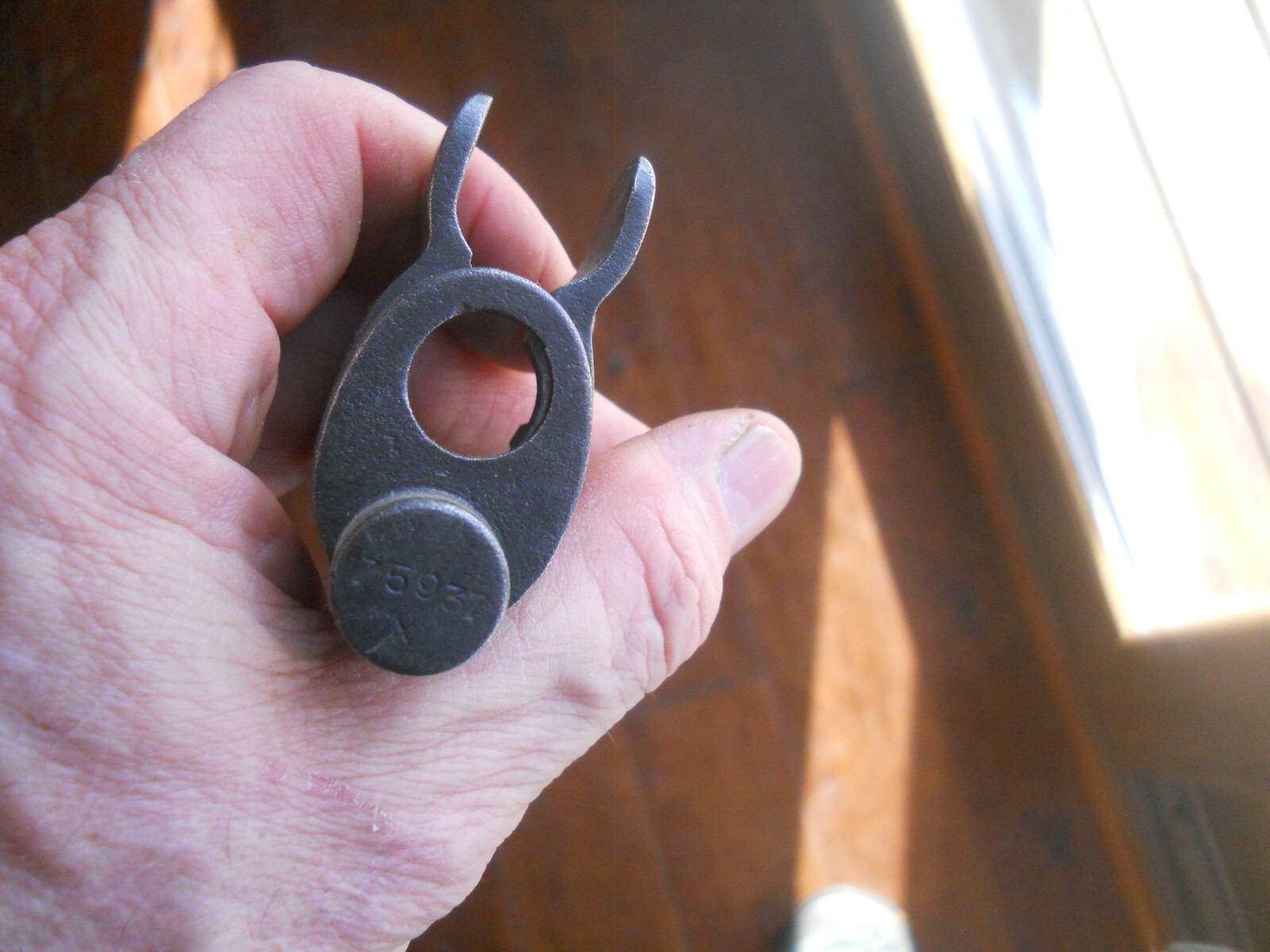 WW1 british enfield rifle No.1 Mk.3 Mk.III frontband w bayonet lug nosecap