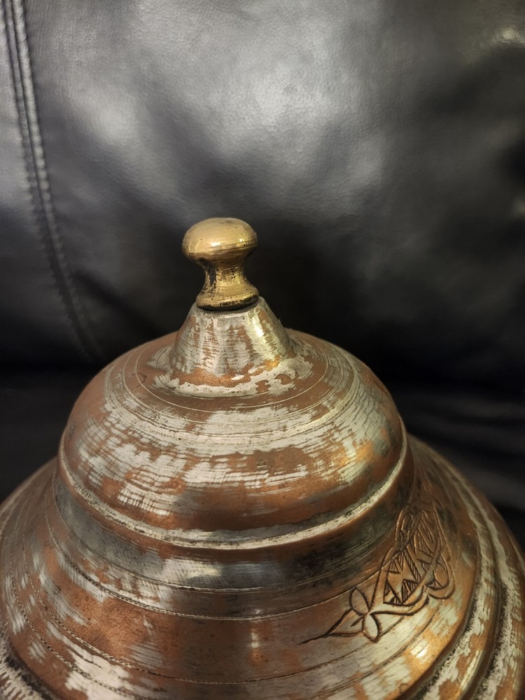Vintage Turkish Copper Serving Dish