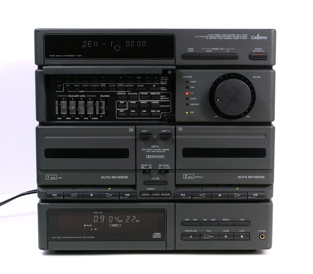 Denon G-05 Precision Audio Component Compact Disc System USR-M05 Cassette Phono