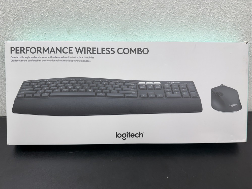 Logitech Performance Wireless Combo Bluetooth Keyboard and Mouse - (920-011291)