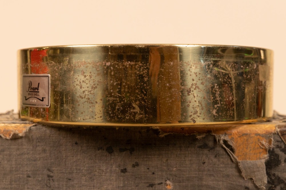 1990s Pearl Free Floating 14" Brass Shell