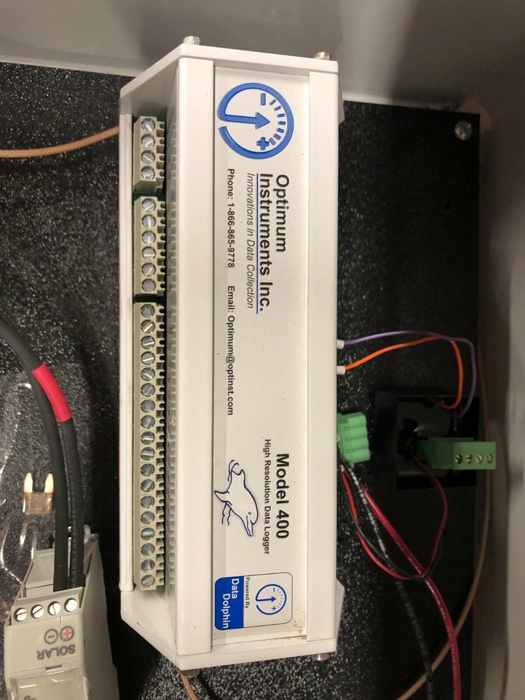 OPTIMUM INSTRUMENTS DATA LOGGER SYSTEM Model: Dls-400