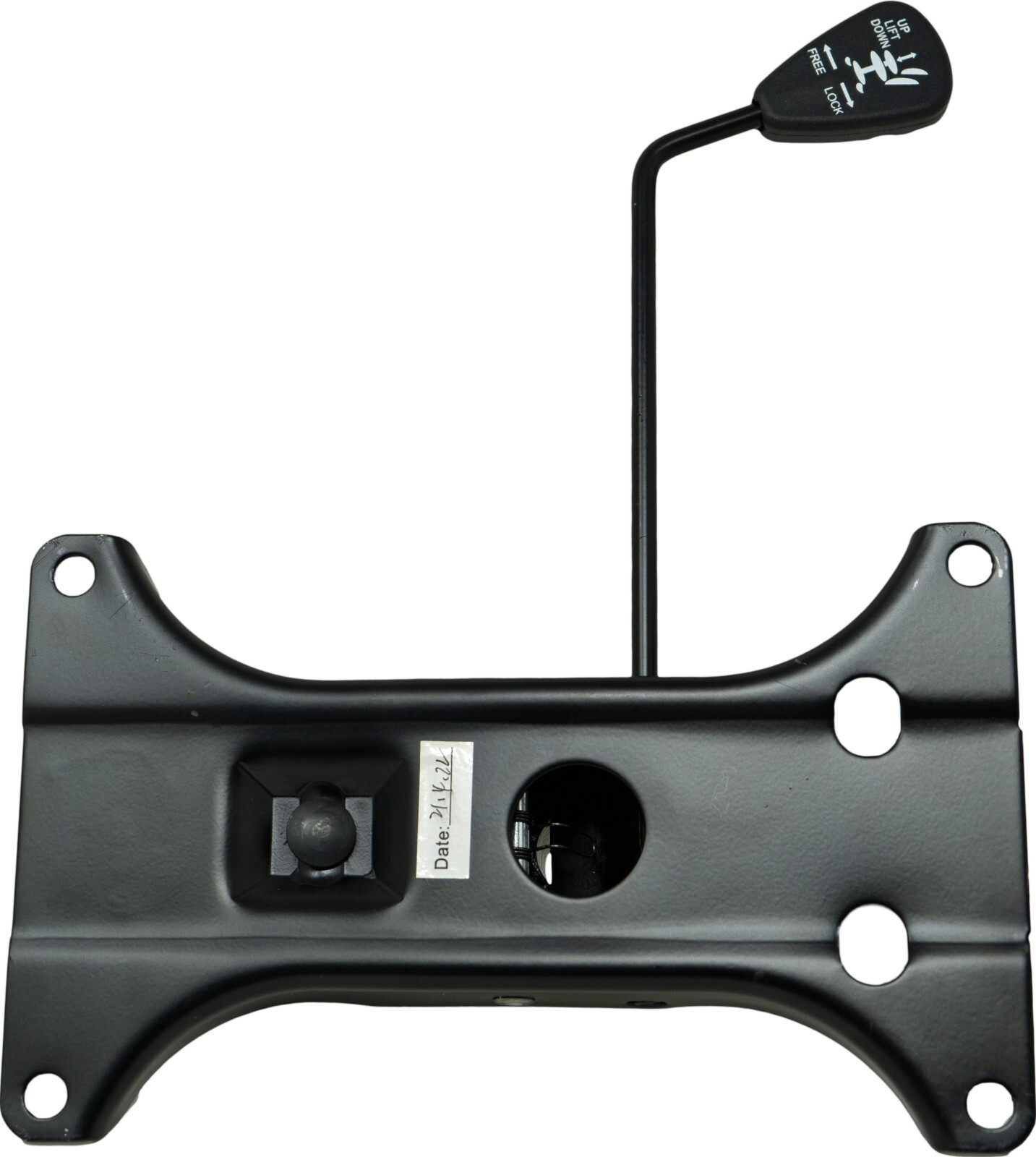 Office Chair Parts Seat Base Plate Control Mechanism 6" x 10" NEW