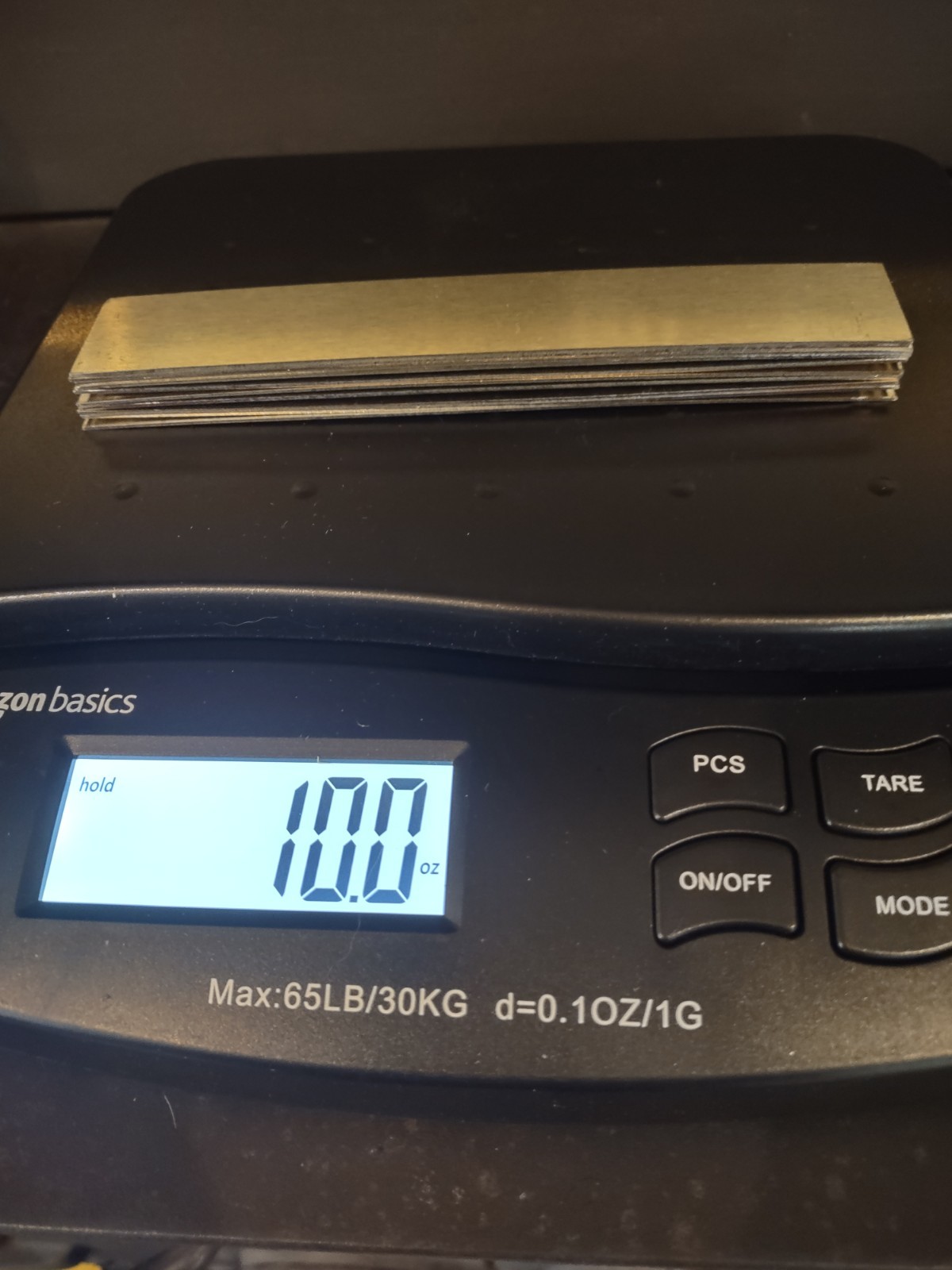 Nickel sheet bullion Anode 6 inches 10 one ounce solid,Hand to find.