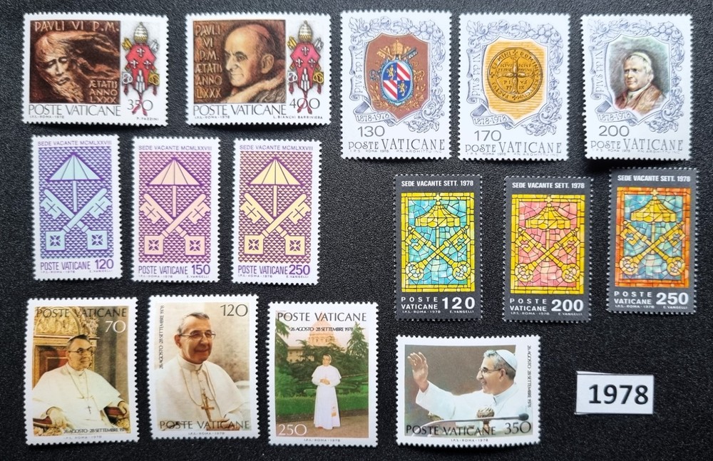 Vatican 1978 MNH 5 Complete Series