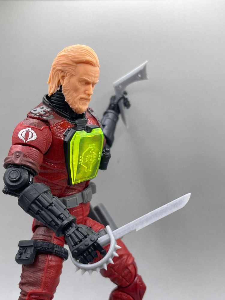 Dagger with spiked handle - 1/12 scale