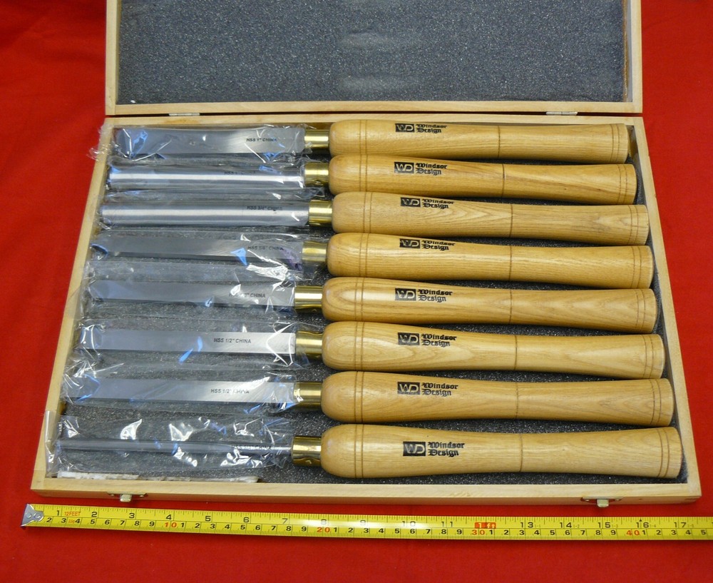 WINDSOR DESIGN CHISEL SET IN CASE