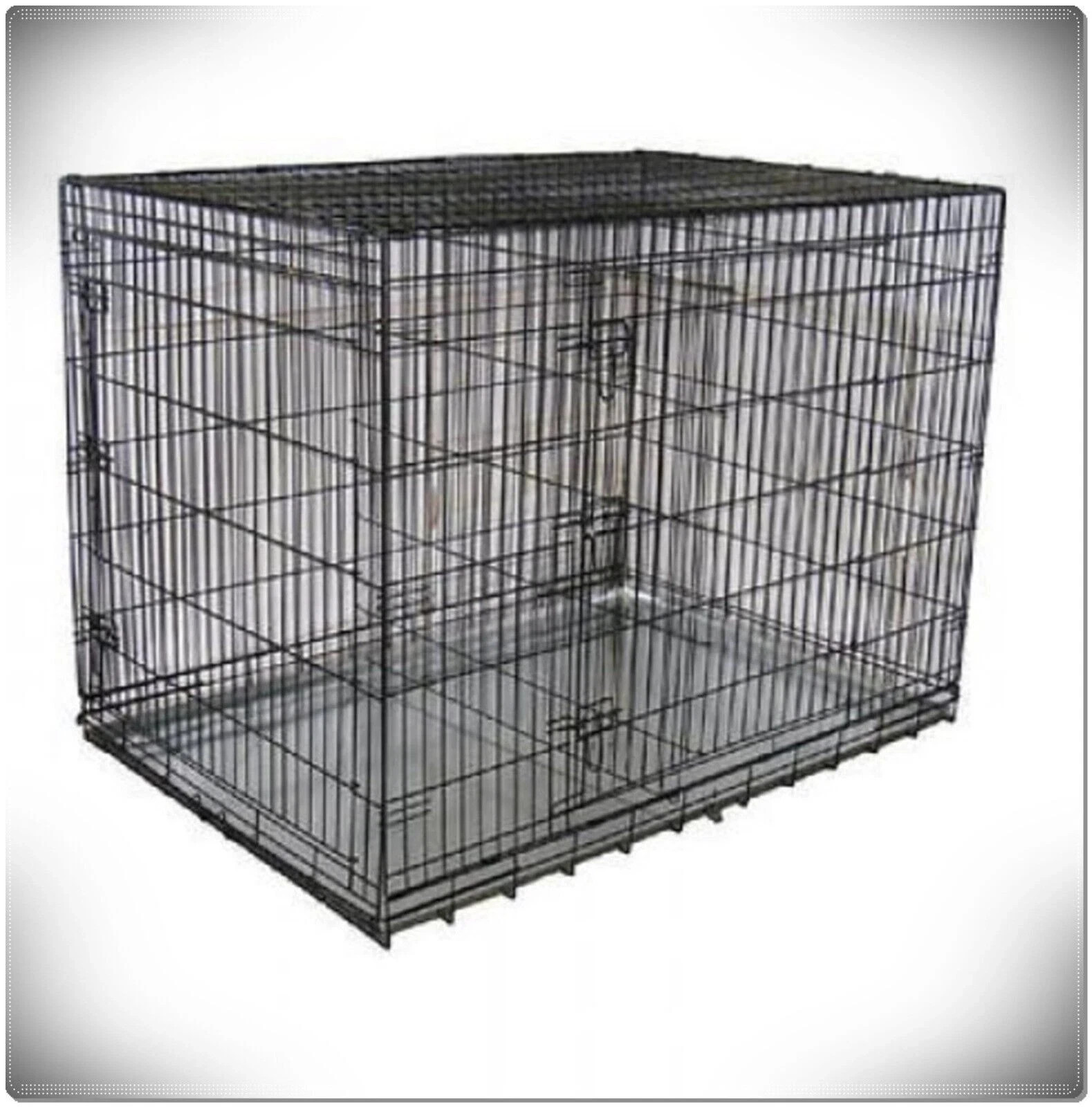 XXL Large Dog Crate Kennel Extra Huge Folding Pet Wire Cage Giant Breed Size
