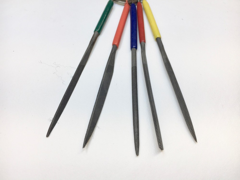 Needle File Set On Ring 5 piece Set