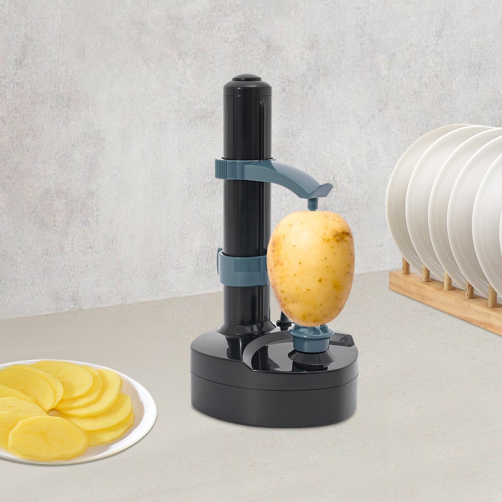 Stable adjustable handle electric fruit vegetable peeler Machine NEW US