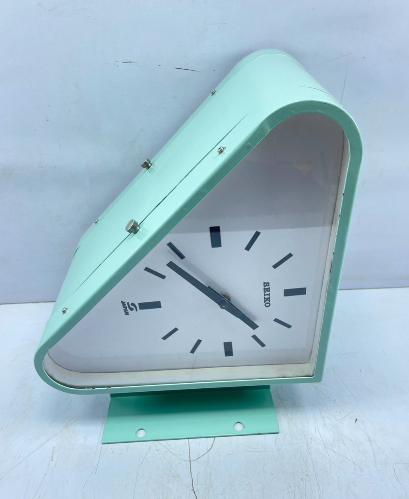 MC-018 Seikosha MC-271 Both Side Dialer Slave Clock Vintage Triangular Secondary