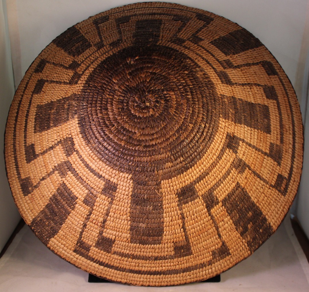 Large Vintage Pima Bowl with Flared Sides