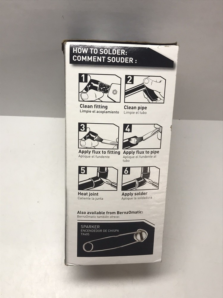 BernzOmatic Ul100 with Fat Boy - Solid Brass Torch Kit - 20% More Propane