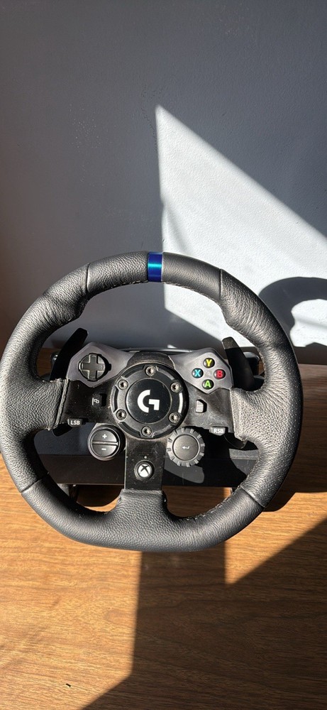 Logitech Steering Wheel, Pedal Set & Power Adapter Racing Game Bundle