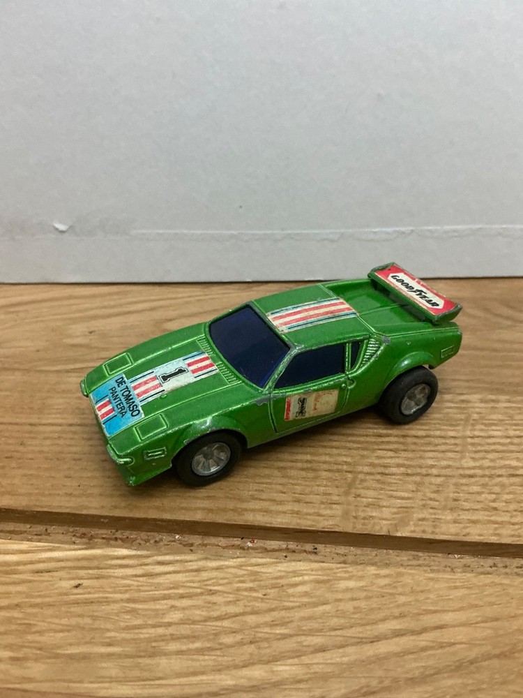 Vintage De Tomaso Pull Back Die Cast Car, fully working