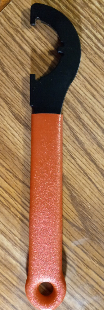 New Red Handle C Hook Spanner Wrench 30mm Model Chuck Nut