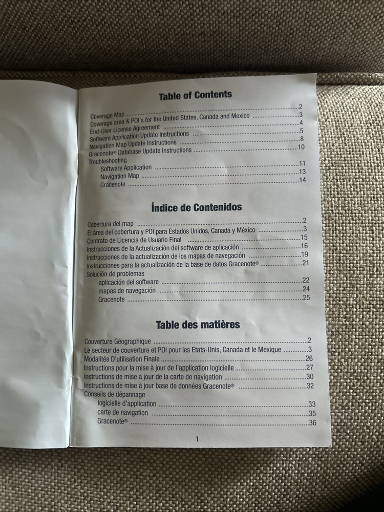 2012 Ford Navigation Map Update North America & Gracenote Version 5.1X OEM