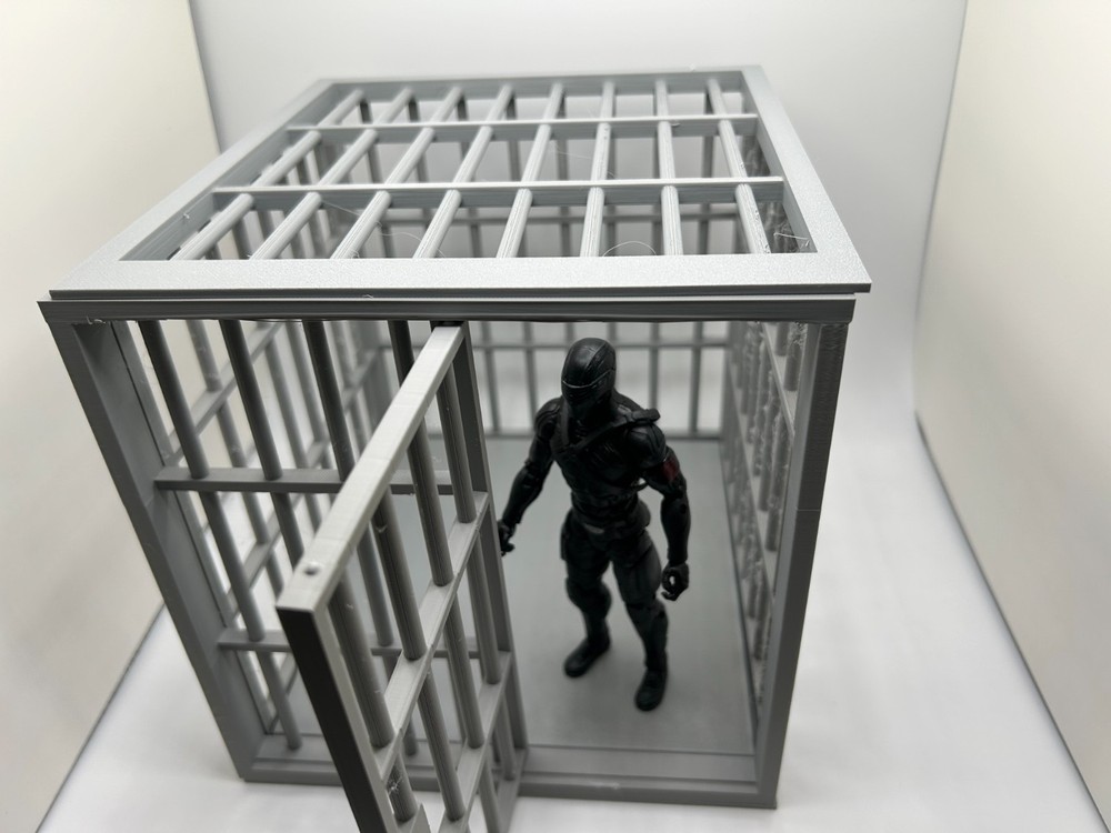 3D Printed Jail - 1:12 Scale
