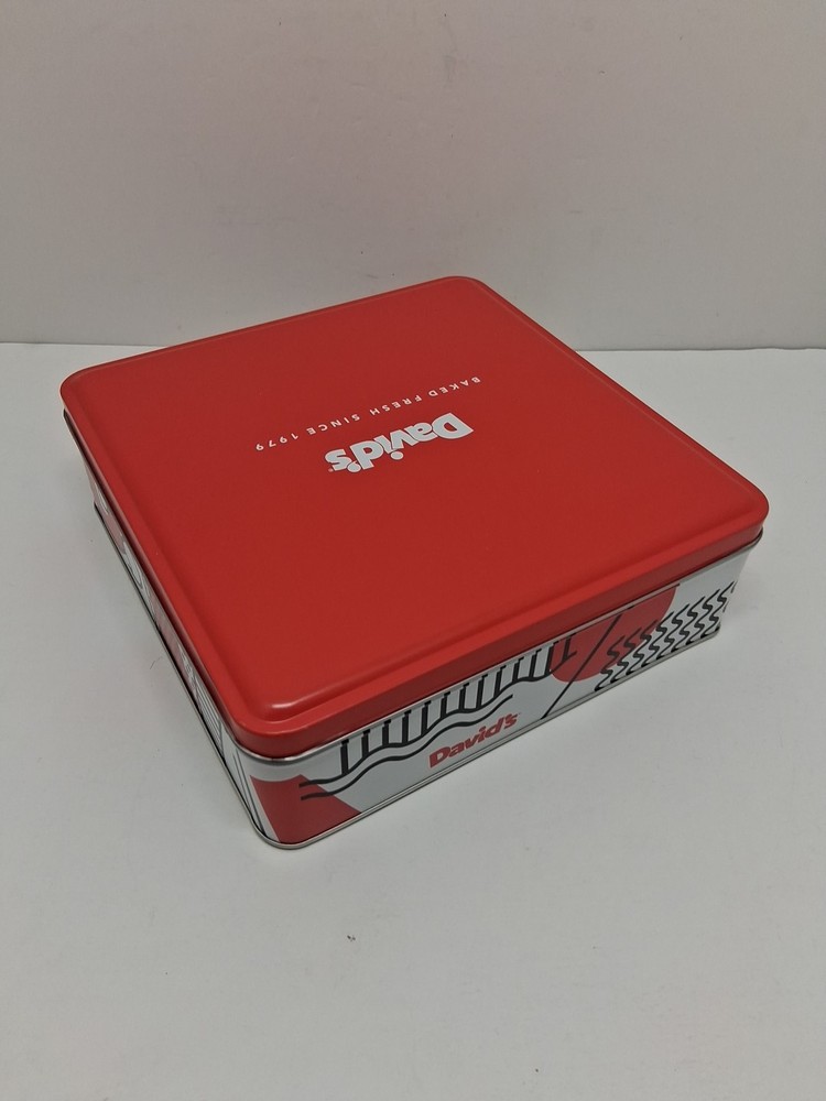 David Sunflower Seed Metal Tin Box