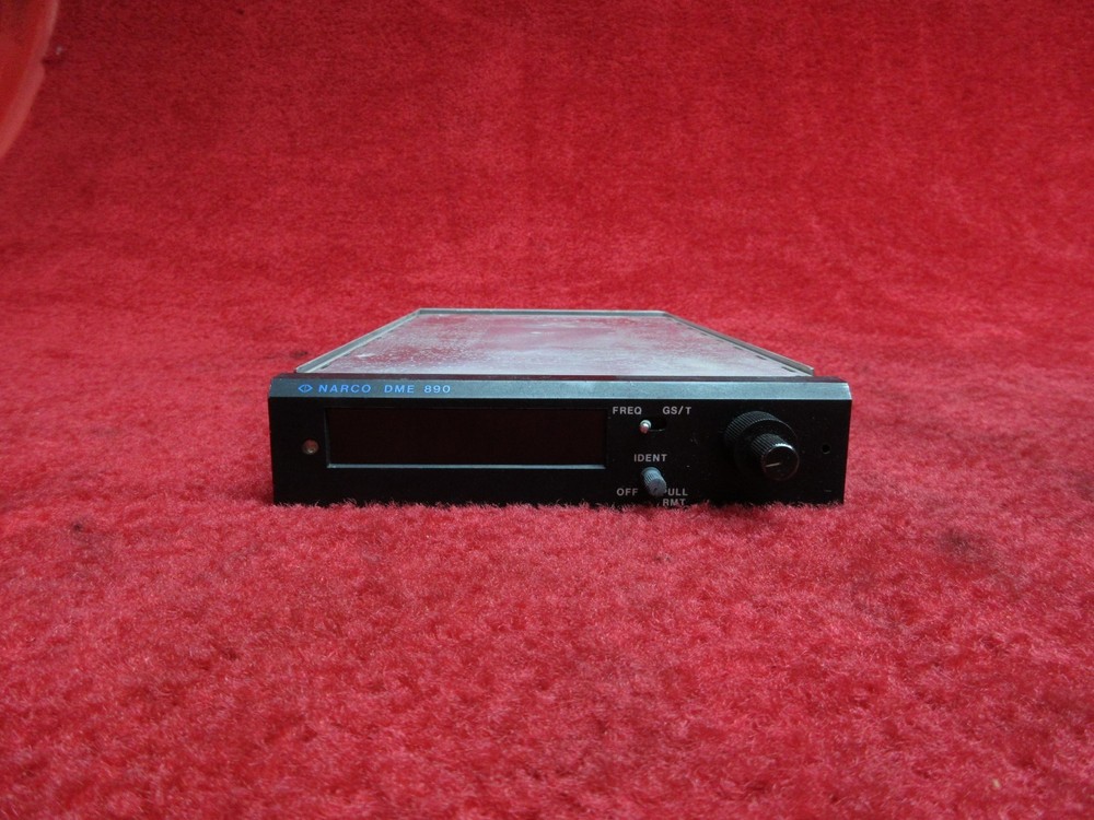 Narco Avionics DME 890 Interrogator W/ Mounting Tray