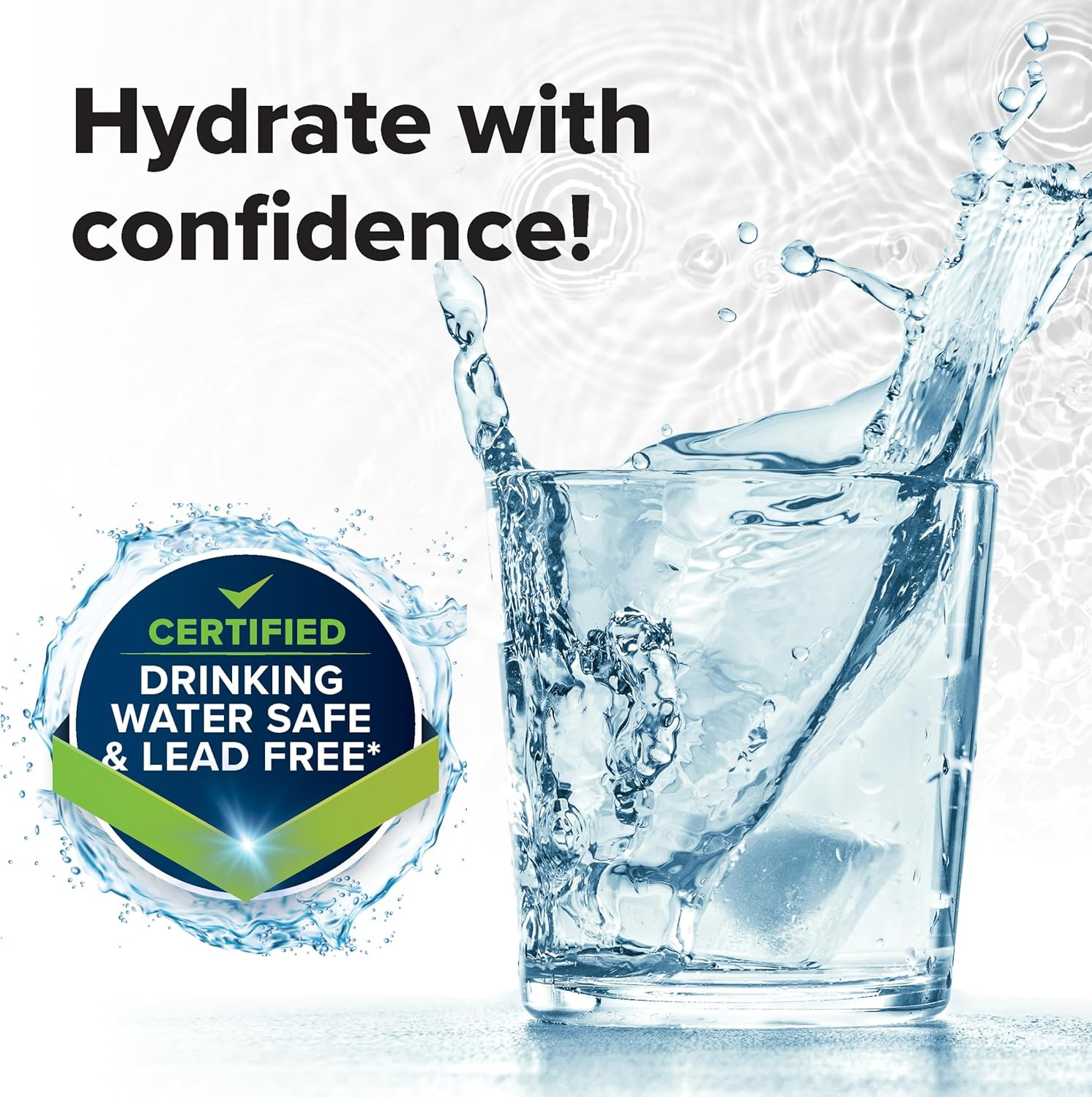 Tastepure 25-Ft Water Hose - RV Drinking Water Hose Contains No Lead, No BPA & N