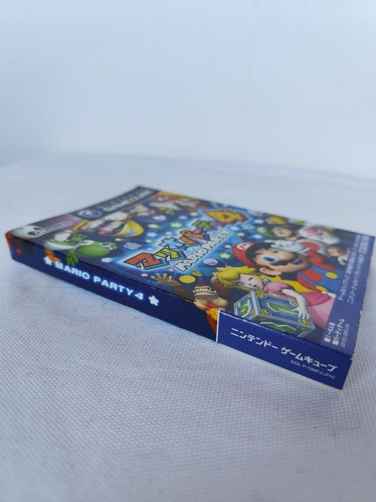 Mario Party 4 GameCube Package and Instruction Manual