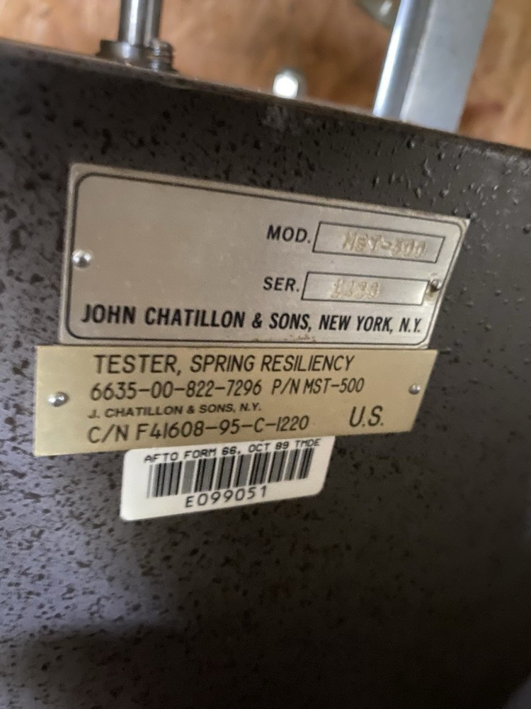 Chatillon Spring Tester