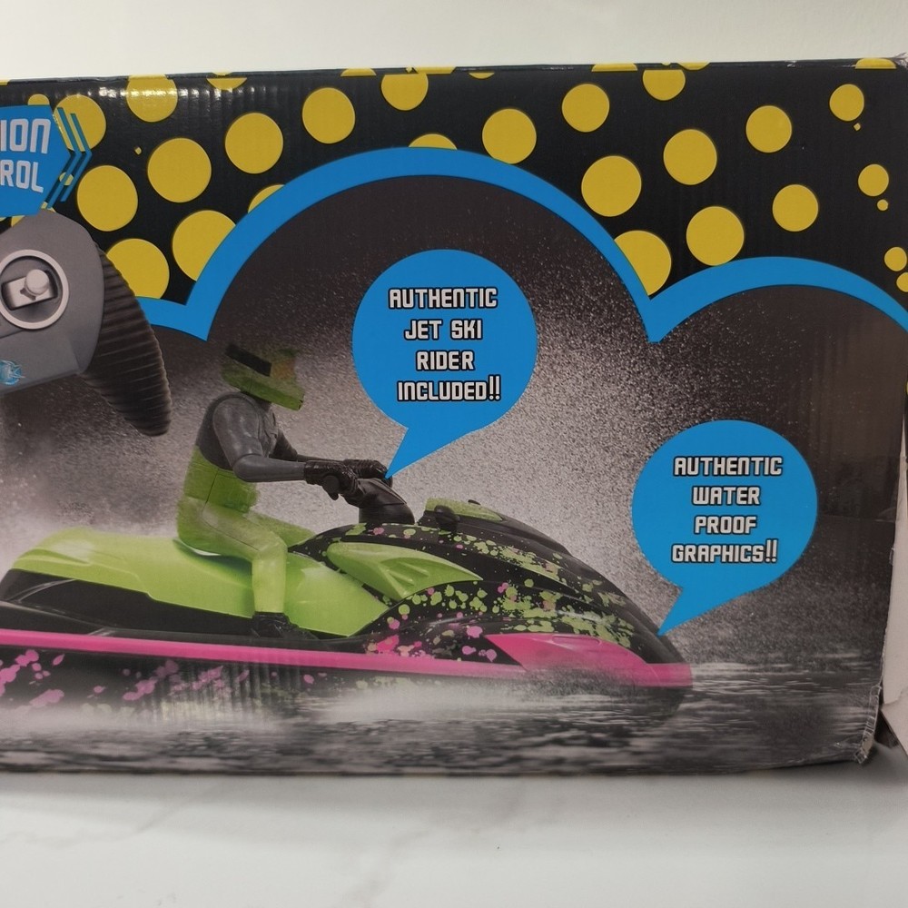 Open Box Wakestar RC Jet Ski Full Function Remote 1:18 Scale Battery Powered