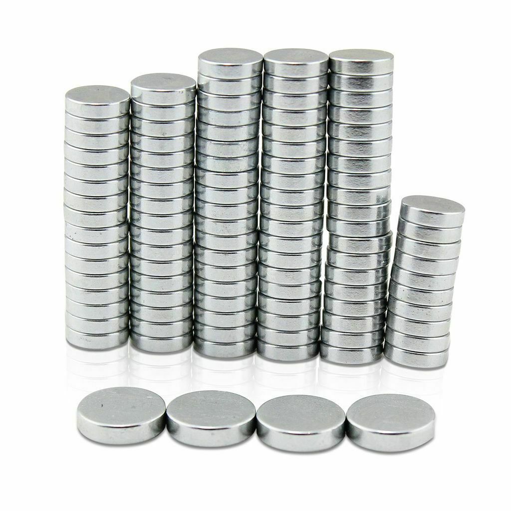 5-100Pcs Various Neodymium Magnet Small Rare Earth Round Disc 10mm 2mm 3mm Thick
