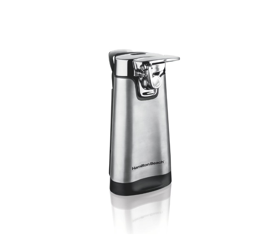 Hamilton Beach SureCut Automatic Electric Can Opener with Multi Tool, Stainless