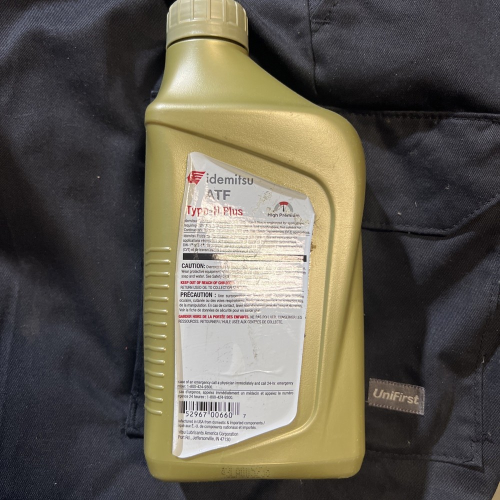 Idemitsu ATF Type H-Plus Automatic Transmission Fluid - 1QT